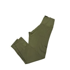 OFFLINE by Aerie Real Me Crossover 7/8 Leggings Military Green High Rise Large